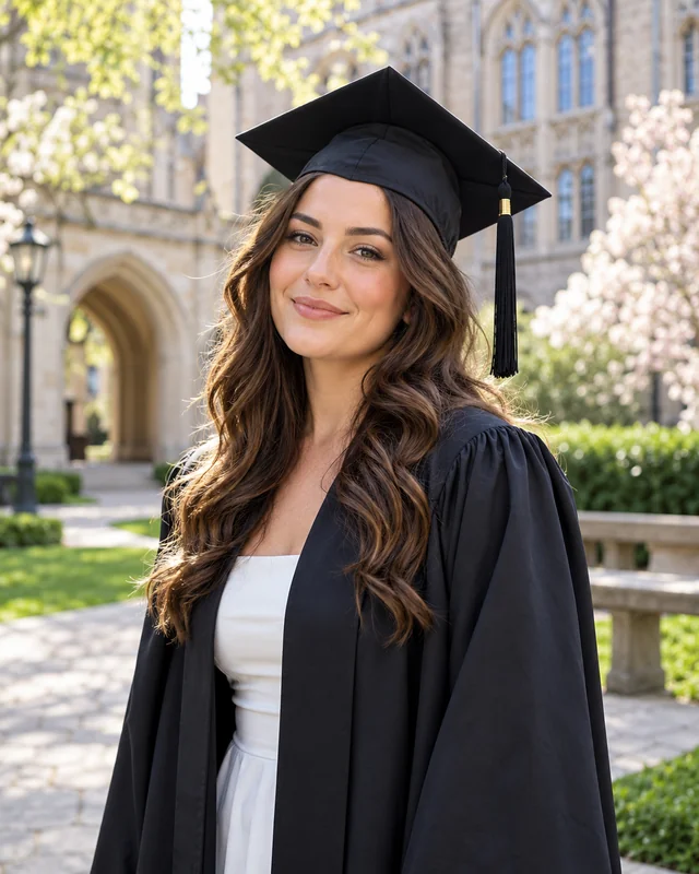 Graduation day illustrative concept